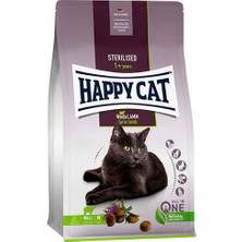 Happy Cat Sterillized Kuzu Lezzetli Süper Premium Kedi Maması 10 Kg Obeziteyi Önler