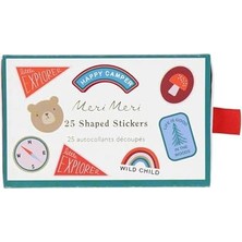 - Kamp Die-Cut Stickers - 25 Adet