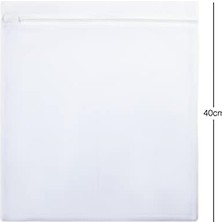 Beyaz Renk Ayakkabı Yıkama Filesi 35 x 40 cm