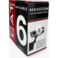 Maxicom Cat6 305M 23AWG Internet Ethernet Yüksek Hızlı Kablo