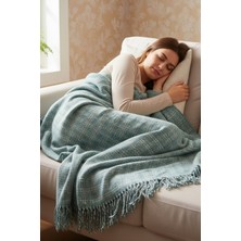 Comfort Craft Pamuklu Balkon ve Koltuk Battaniyesi - 130X170 cm Yumuşak Dokulu Şal