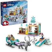Uravas Store ǀ Frozen Anna’nın Kızak Macerası 43256-4 Yaş Üzeri Prenses Seven Çocuklar Için Yaratıcı O