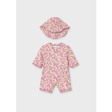 Mayoral Kız Bebek Uv Korumalı 3 Parça Mayo Set Pembe - 01620
