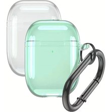 Mi7a Airpods 1. ve 2. Nesil Uyumlu Transparan Koruma Kılıfı