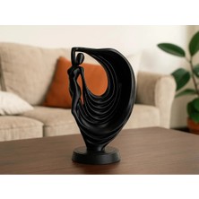 Teknokup Hareket Örtüsü Figürü Soyut Kadın Sanatı (15CM)