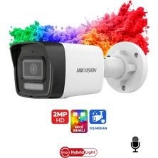 Hikvision DS-2CD1023G2-LIUF 2mp Bullet Ip Kamera Dahili Mikrofon Gece Renkli