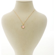 Lavinia Butik Collection Paslanmaz Çelik Altın Renk Kadın Kolye