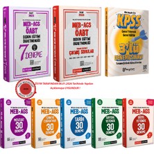 Pegem Akademi Yayıncılık 2026 Meb Ags Öabt Beden Eğitimi Öğretmenliği Çözümlü Deneme-Çıkmış Sorular-Ags Tüm Dersler 30 Deneme