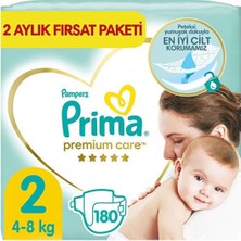 Prima Premium Care 2 Beden Aylık Fırsat Paket 180’li
