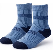 Gigi Giyim Fitilli Düz Renk Erkek Çocuk Çorap