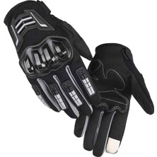 Schulzz Motor Eldiveni Profesyonel  Rüzgar Geçirmez Kaymaz Dokunmatik Motosiklet  Bisiklet Tam Korumalı Eldiven