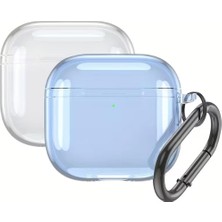 Mi7a Airpods 4. Nesil Uyumlu Transparan Koruma Kılıfı