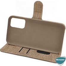 K20 Için Kılıf Fabric Book Wallet [ K20 ile Uyumlu Kılıf - ]