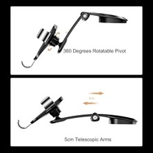 JR-ZS198 Hafif Gölge Serisi Bracket Havacılık Araç Ven Telefon Tutucu (JR-ZS198 Torpido)