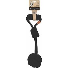 Uravas Store -Pets Coto Black Tug Ball 36CM Örgü Oyuncak
