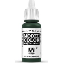 Vallejo Modelcolor 17Ml 087-892 Yellow Olıve