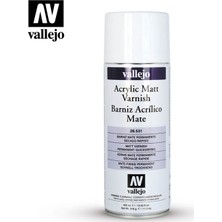 Vallejo Akrilik Sprey Vernik 400 Ml Mat