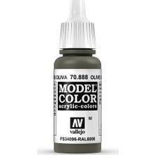 Vallejo Modelcolor 17Ml 092-888 Olıve Grey