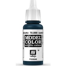 Vallejo Modelcolor 17Ml 050-899 Dark Prussıan Blue
