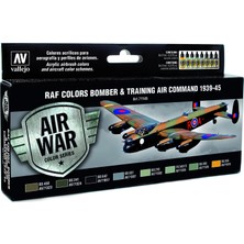 Vallejo Model Air Set: Bomber And Training Command