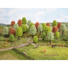 Noch Bahar Ağaçları 10 Parça H:5-9cm