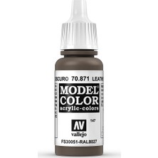 Vallejo Modelcolor 17Ml 147-871 Leather Brown