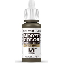 Vallejo Modelcolor 17Ml 093-887 Us Olıve Drab