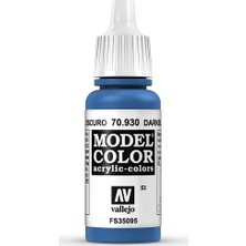 Vallejo Modelcolor 17Ml 053-930 Dark Blue