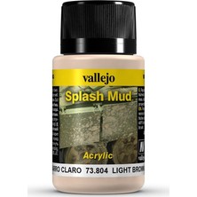 Vallejo Weathering Effects 40Ml Light Brown Splash Mud 73.804