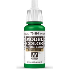 Vallejo Modelcolor 17Ml 074-891 Intermedıate Green