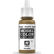 Vallejo Modelcolor 17Ml 114-879 Green Brown