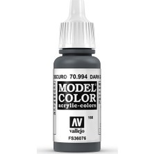Vallejo Modelcolor 17Ml 166-994 Dark Grey