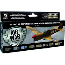 Vallejo Model Air Set:Us Army Air Corps Mediterran