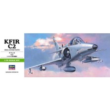 Hasegawa B7 00237 1/72 Kfir C2 Savaş Uçağı Demonte Plastik Maketi