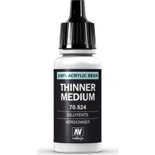 Vallejo Thınner Medıum 70.524 17Ml