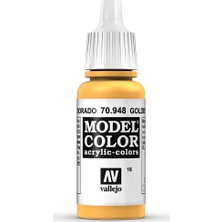 Vallejo Modelcolor 17Ml 016-948 Golden Yellow
