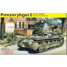 Dragon 6258 1/35 Panzerjager I Tanksavar Aracı Maketi 4.7cm Pak(T)