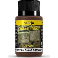 Vallejo Weathering Effects 40Ml Brown Splash Mud 73.805