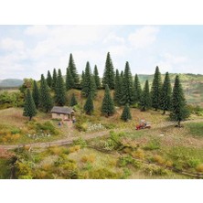 Noch Model Könar Ağaçları 25 Parça H:5-14CM