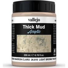 Vallejo Thıck Mud Lıght Brown Mud 26.810 200 Ml