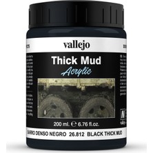 Vallejo Thıck Mud Black Mud 26.812 200 Ml
