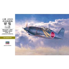 Hasegawa ST32 08882 1/32 Mitsubishi J2M3 Raiden (Jack) Type 21 Savaş Uçağı Demonte Plastik Maketi