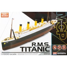 Academy 14217 1/1000 Rms Titanic Multi Color Parts Gemi Maketi