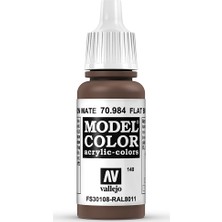 Vallejo Modelcolor 17Ml 140-984 Flat Brown