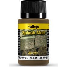 Vallejo Weathering Effects 40Ml European Splash Mud 73.801