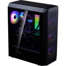 Corsair Xpg Valor Air Plus Argb USB 3.2 Siyah Atx Mid-Tower Kasa (Valoraırplusmta-Bkcww)
