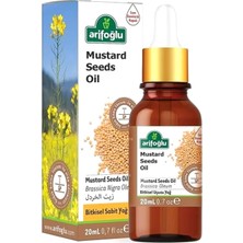 Hardal Yağı 20ML | Doğal Formülü ile Cildinizi Besler ve Rahatlatır. Vitamin ve Mineral Açısından Zengindir. /  Mustard Oil 20ML