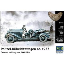 Master Box 35101 1/35 Polizei-Kuebelsitzwagen Ab 1937, German