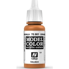 Vallejo Modelcolor 17Ml 131-981 Orange Brown