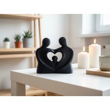 Teknokup Aile Kucaklaşması Aşk Sanatı Figürü (15CM)